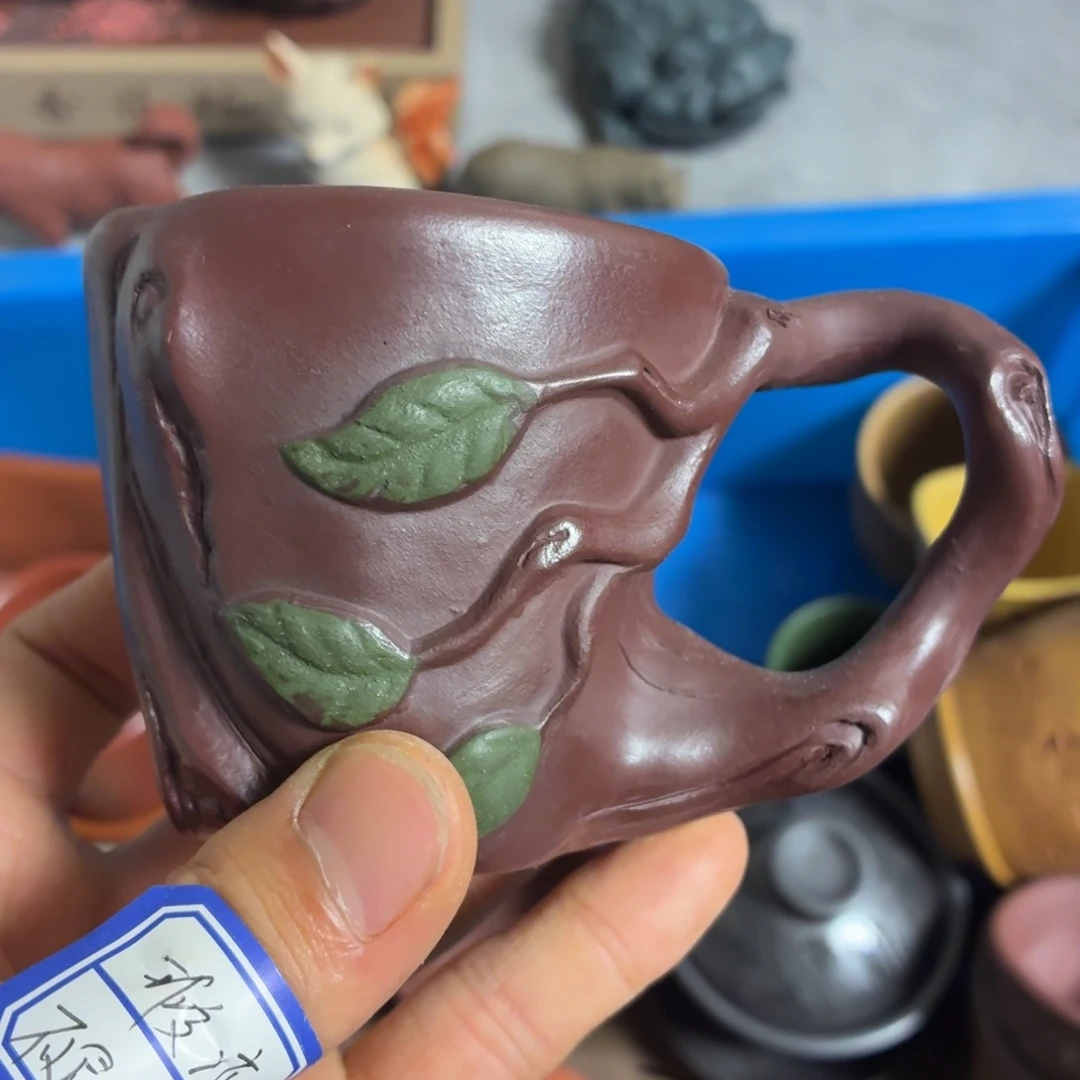 茶杯紫砂瑕疵不退不换介意勿拍