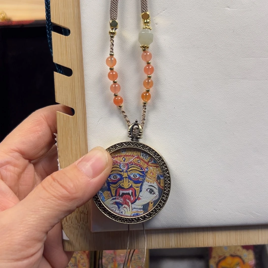 吊坠j****w扎吉拉姆单面钛钢