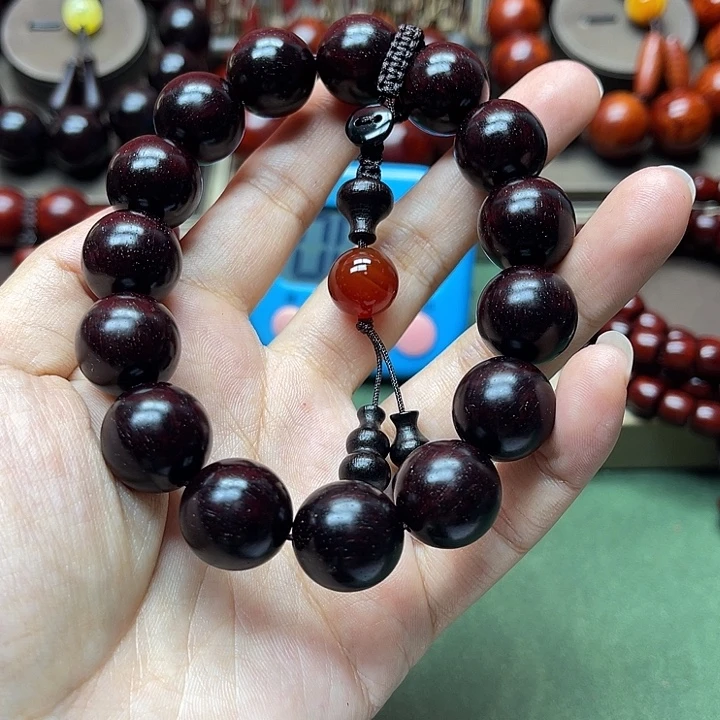 时***茶木小叶紫檀手工艺