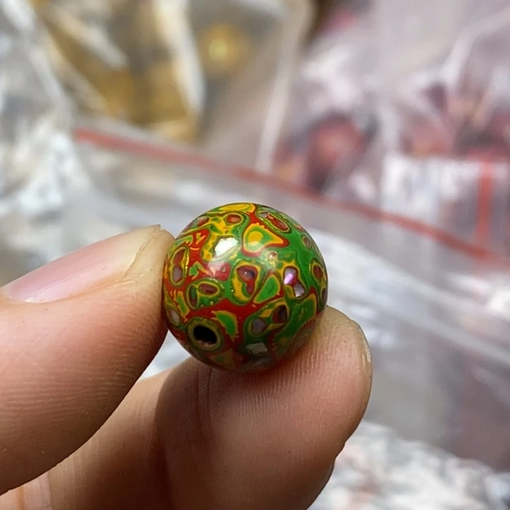 大漆工艺品散珠3号色12mm