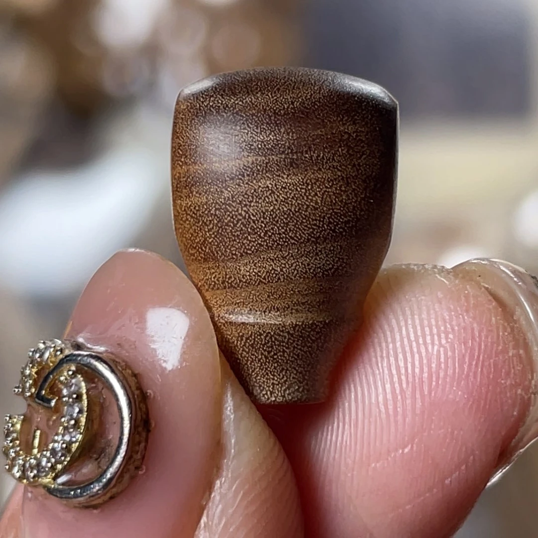 檀香木其他小*鼠老山檀香老料横纹一体三通