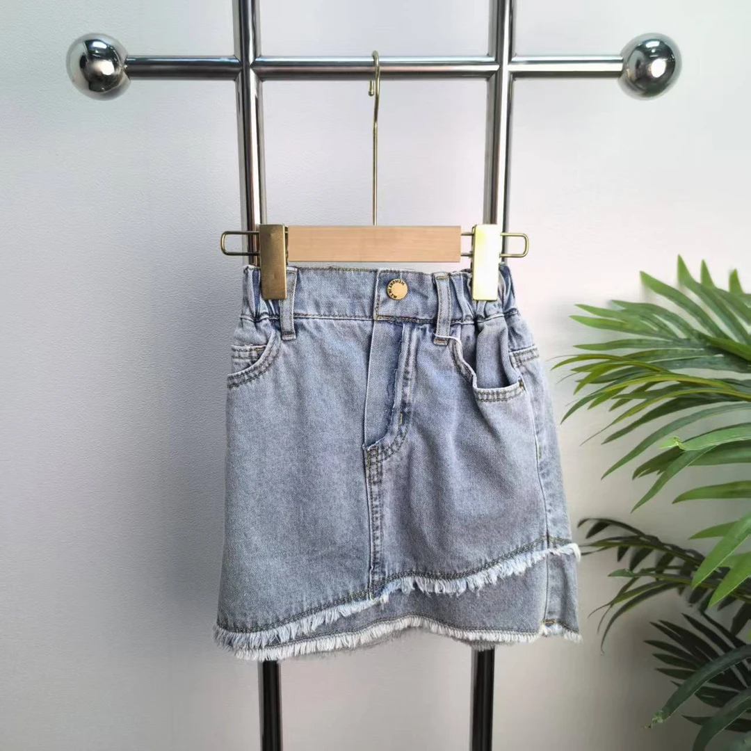 【1192】牛仔蓝牛仔短裙B2-2