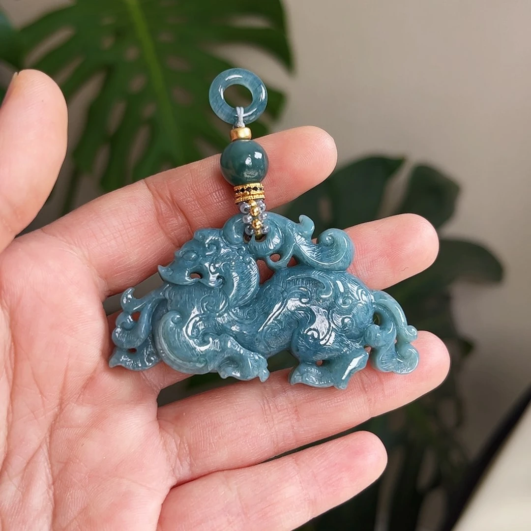 【闪购商品】翡翠吊坠(赠链)未镶嵌 龙