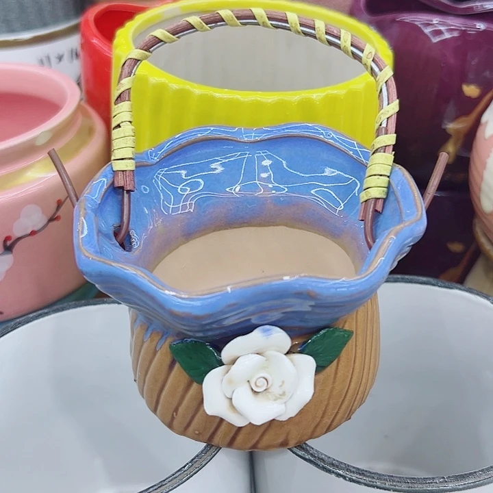 有孔，满10元发货多肉陶瓷花盆