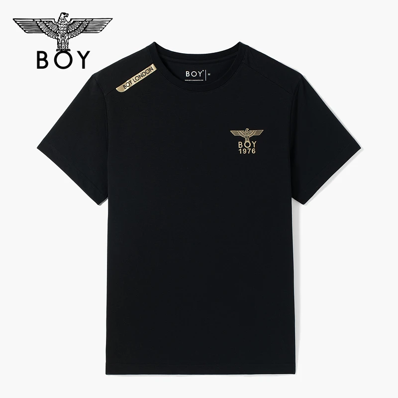BOY LONDON中性款时尚潮流百搭通勤针织短袖T恤N01170