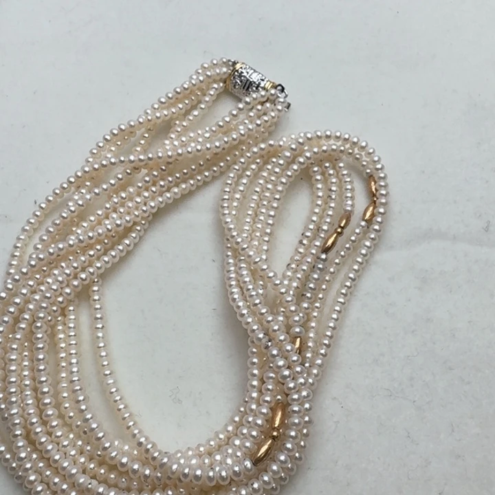 淡水珍珠颈饰未镶嵌