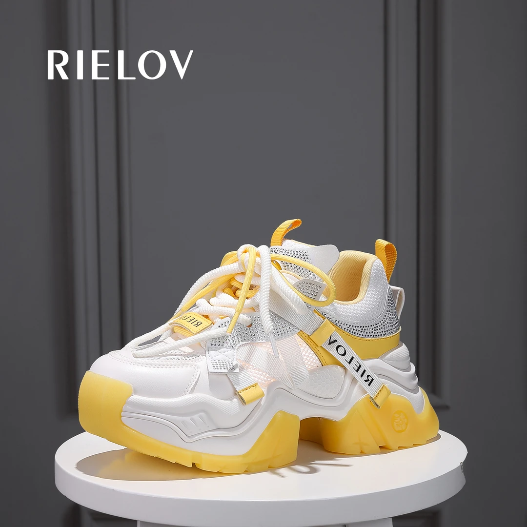 丽丽 RIELOV增高7cm时尚潮流百搭女士休闲鞋 515-121