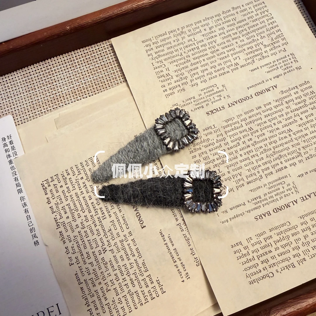 【PEI】千金/女BB夹洛丽塔风ins边夹头饰发夹可爱小香风