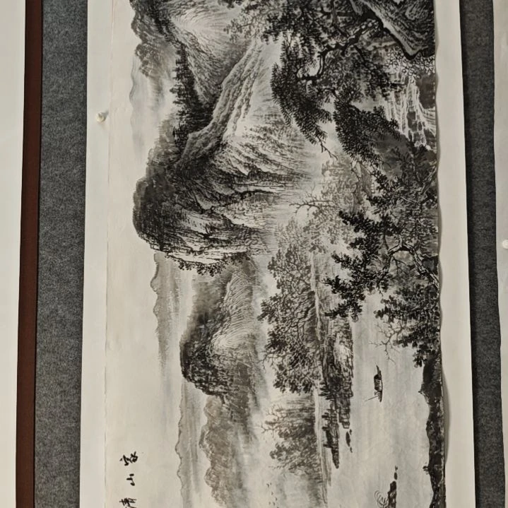 国画贾海瑞老师现场定制