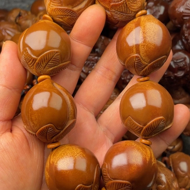 橄榄核吊坠蓝***洋橄榄核