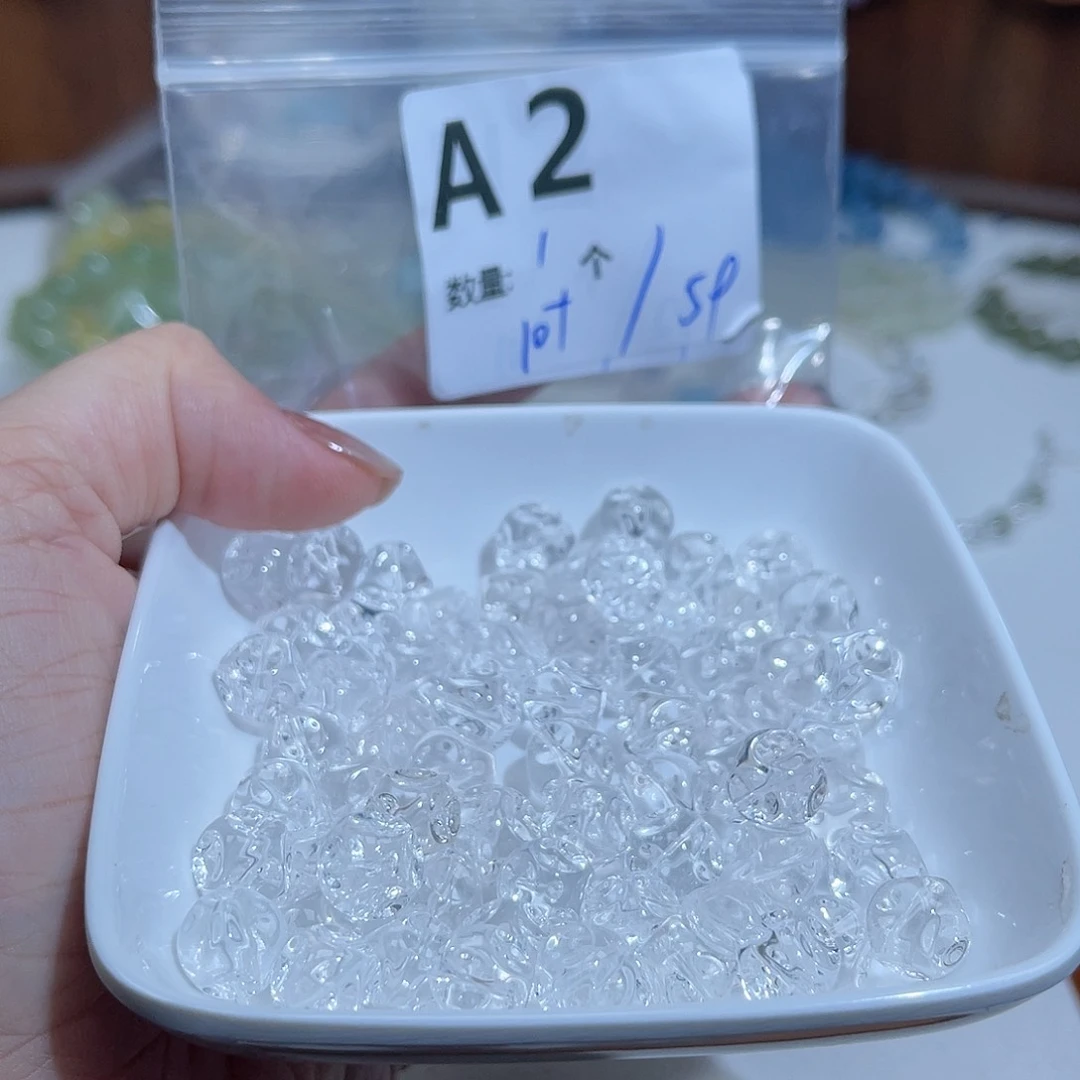 水晶珠宝半成品未镶嵌A2。