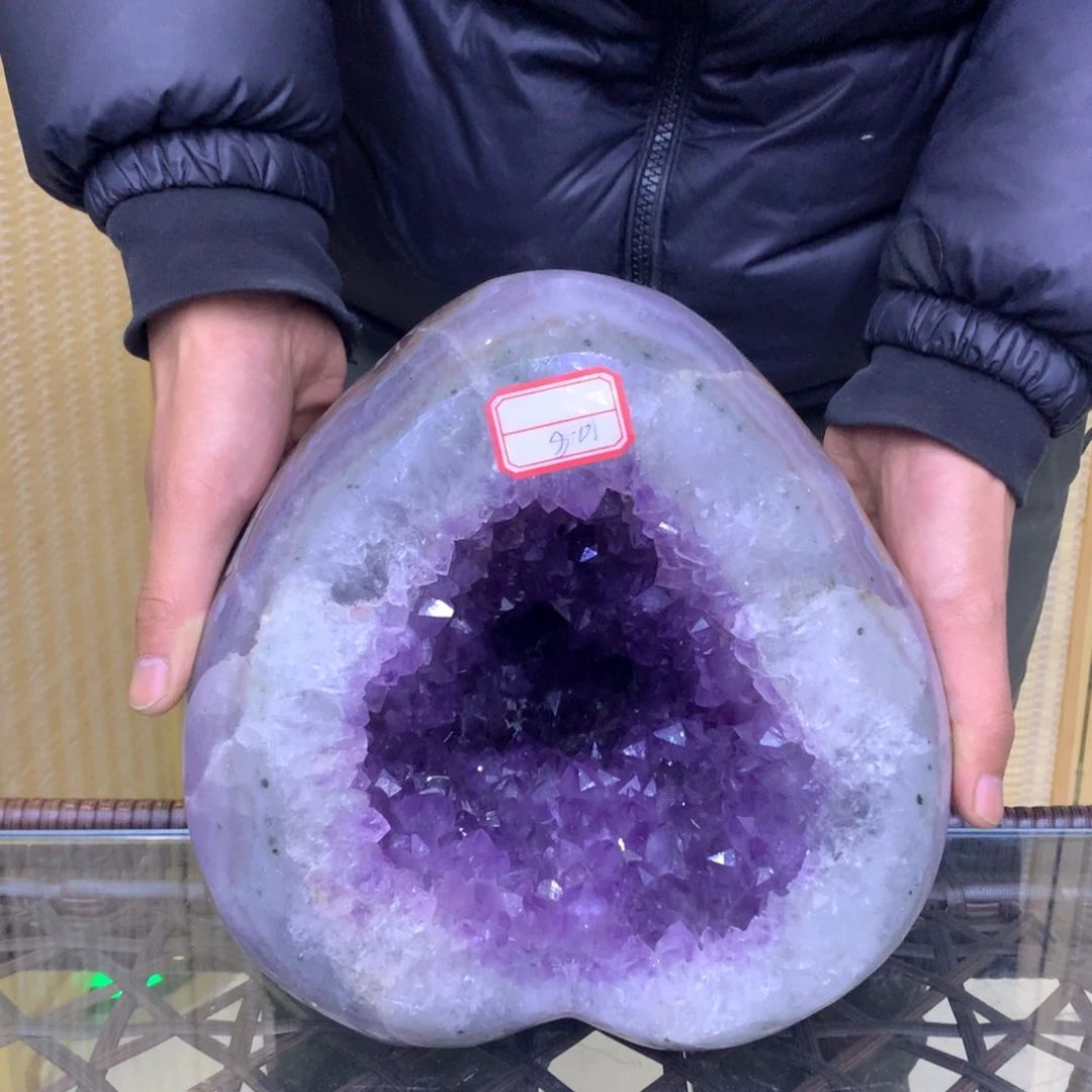 水晶摆件未镶嵌紫晶全抛光3800