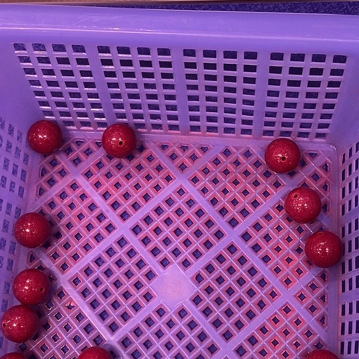 天然辰砂紫晶砂卡1218颗