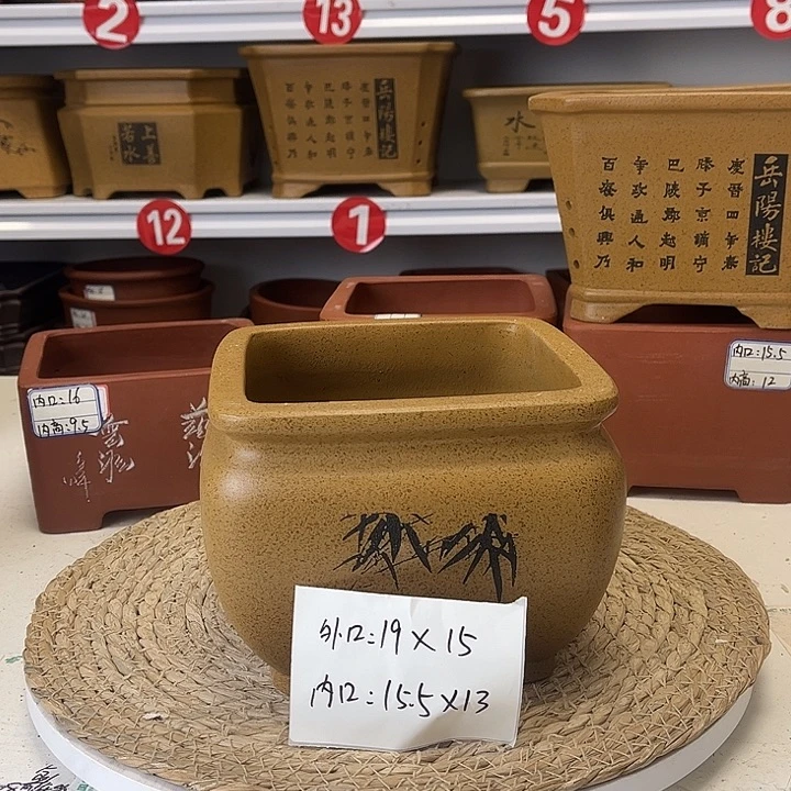 紫砂花盆紫砂艺术