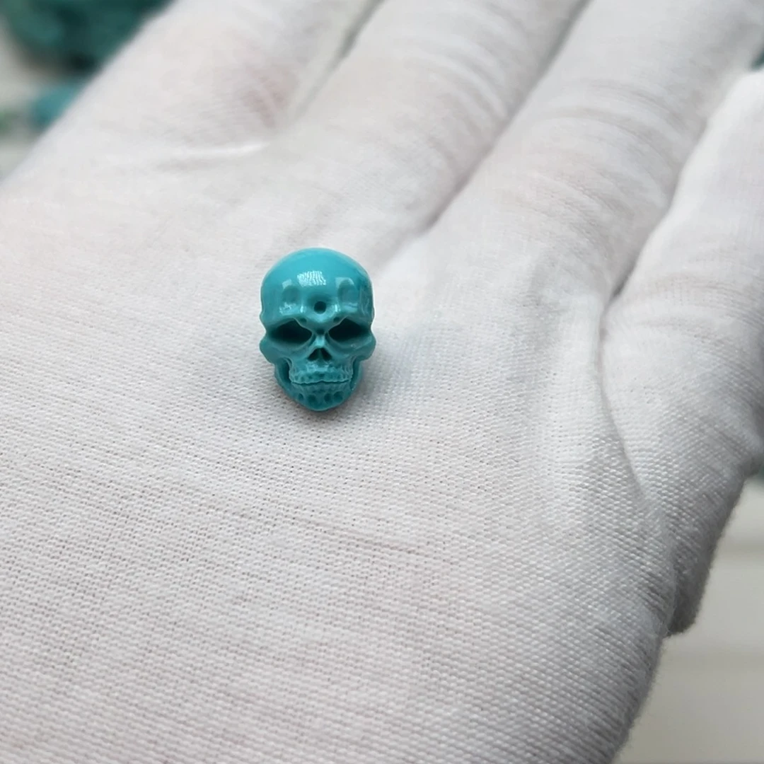 未镶嵌绿松石珠宝奇石J****使