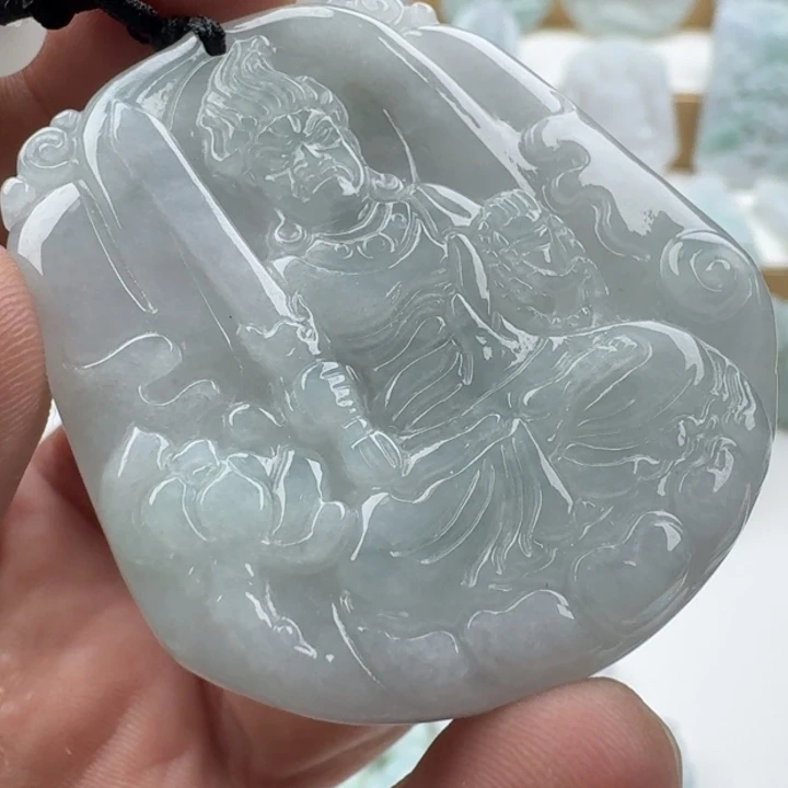 翡翠未镶嵌颈饰天然缅甸A货翡翠