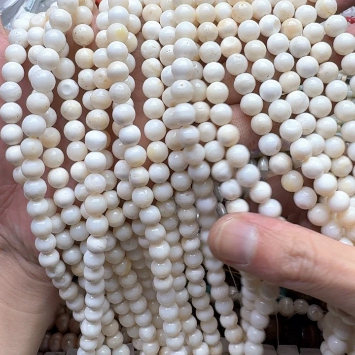 合金玛瑙/玉髓珠宝半成品条8mm有虫眼车车