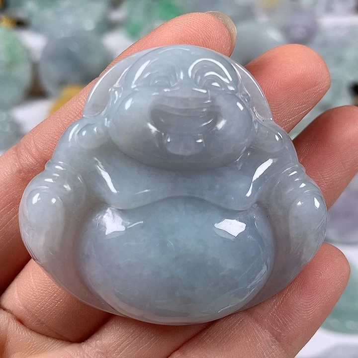 颈饰未镶嵌翡翠大大佛福利卡厚11+