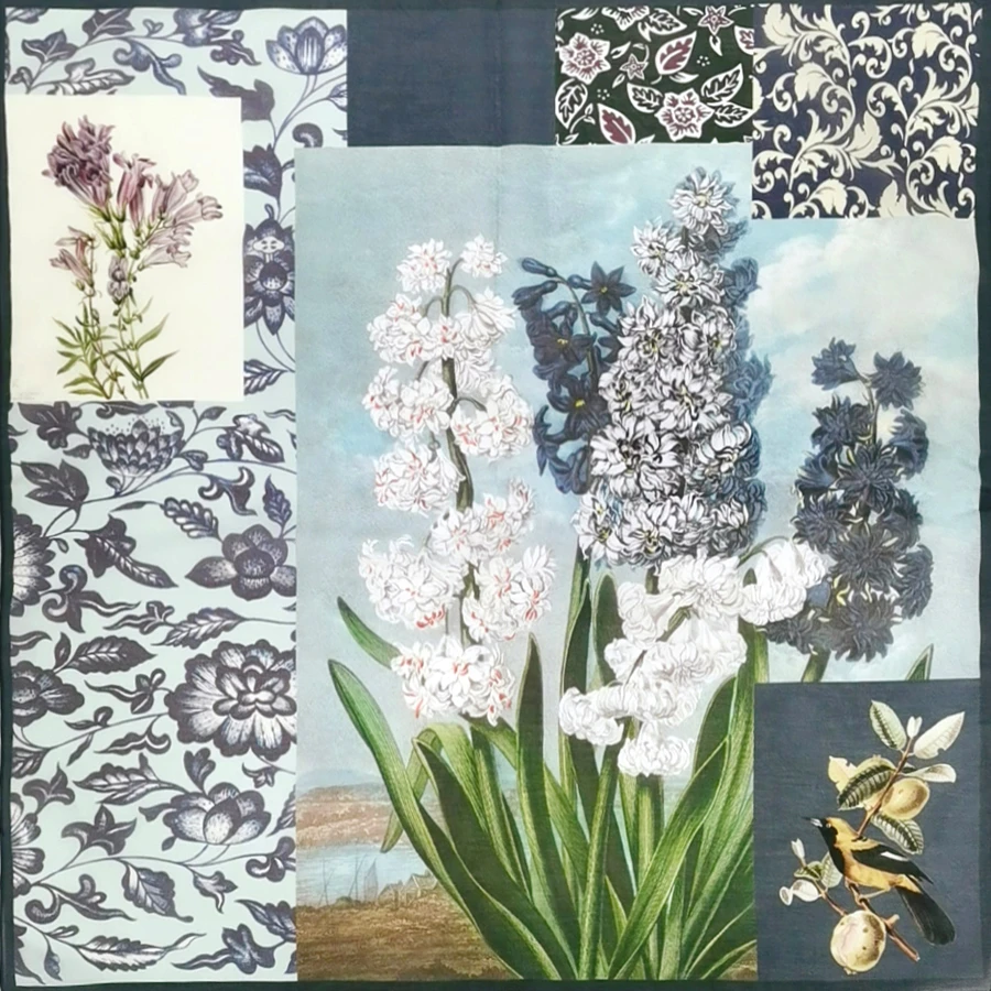 清门店款 SHSTORY品牌桑蚕丝65cm方巾原创春秋真丝棉丝巾女礼盒装