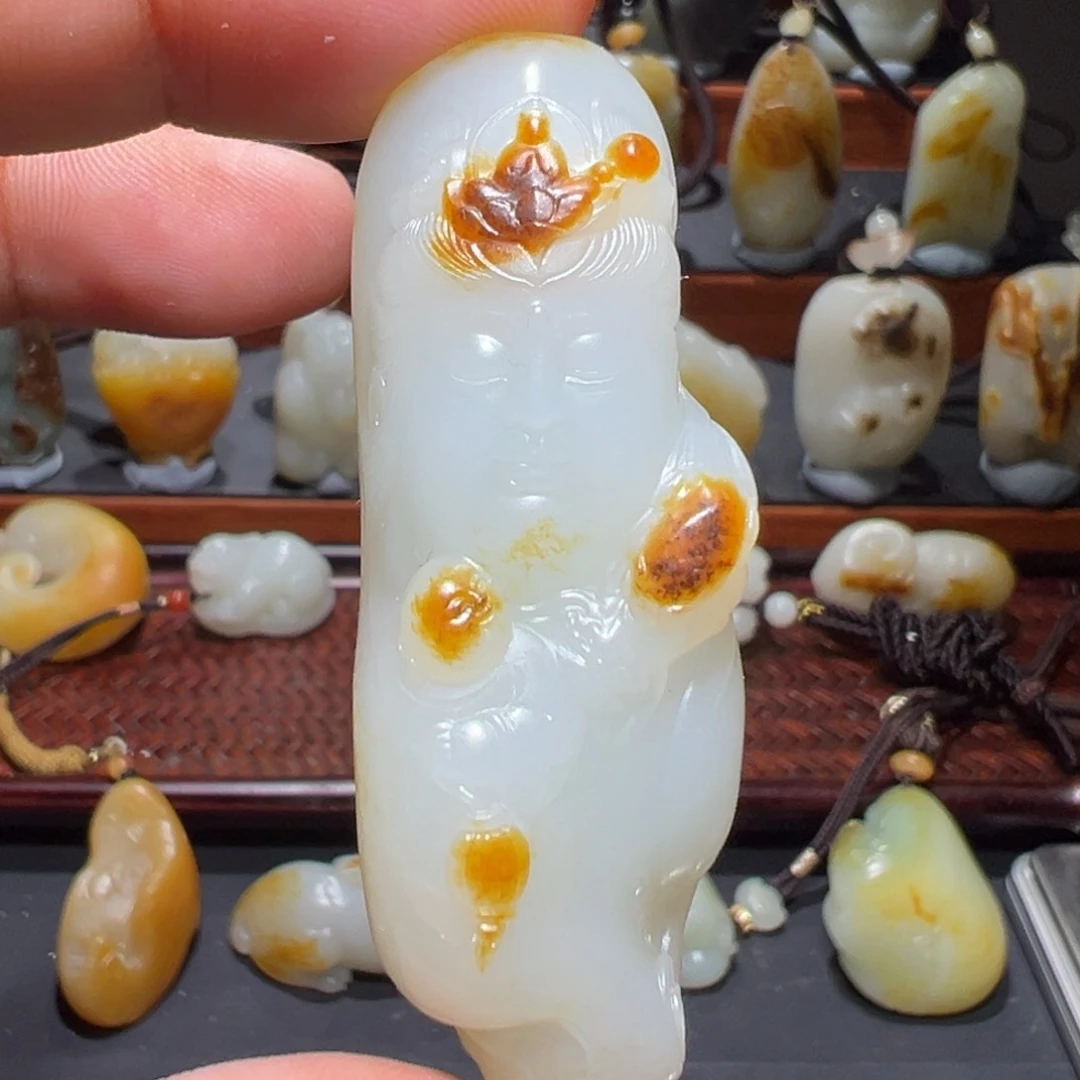 颈饰未镶嵌和田玉（子料）你*哥