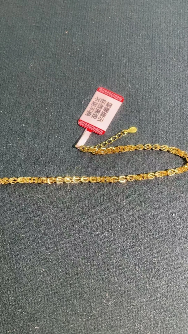 a775黄色凤尾手链多样发