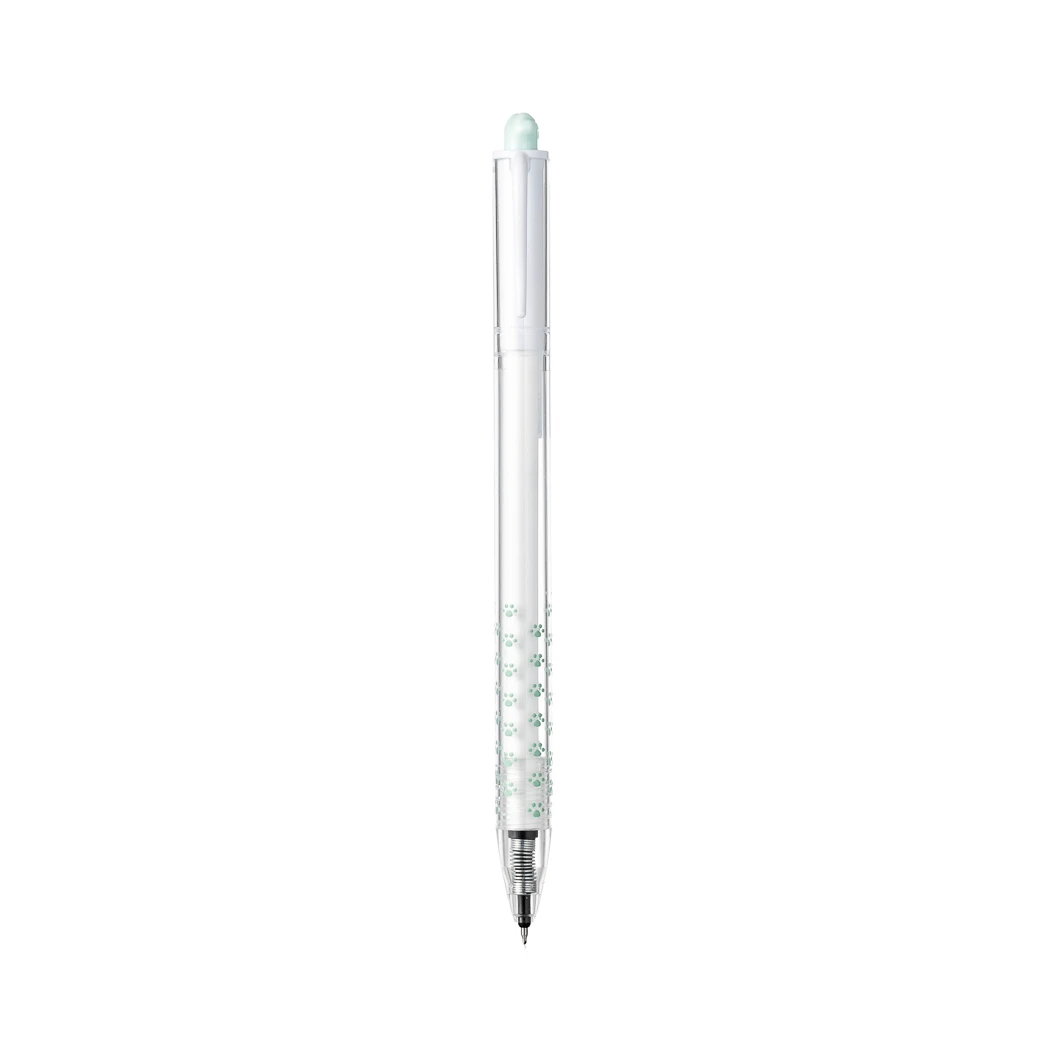 磨点君系列猫爪按动中性笔0.5mm（黑色）(绿色)