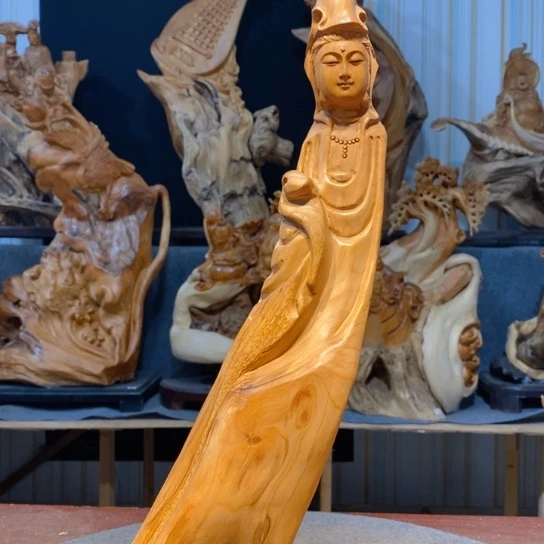 柏木（崖柏）根雕摆件