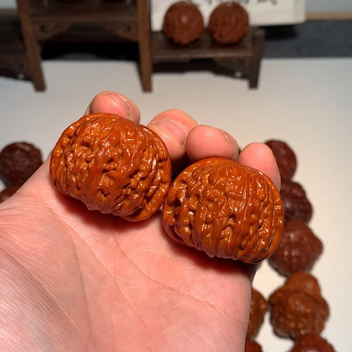 桃核吊坠阿白狮子2WCH#00#