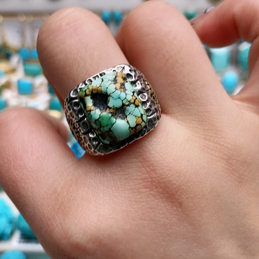 【闪购商品】绿松石珠宝奇石银S925镶嵌