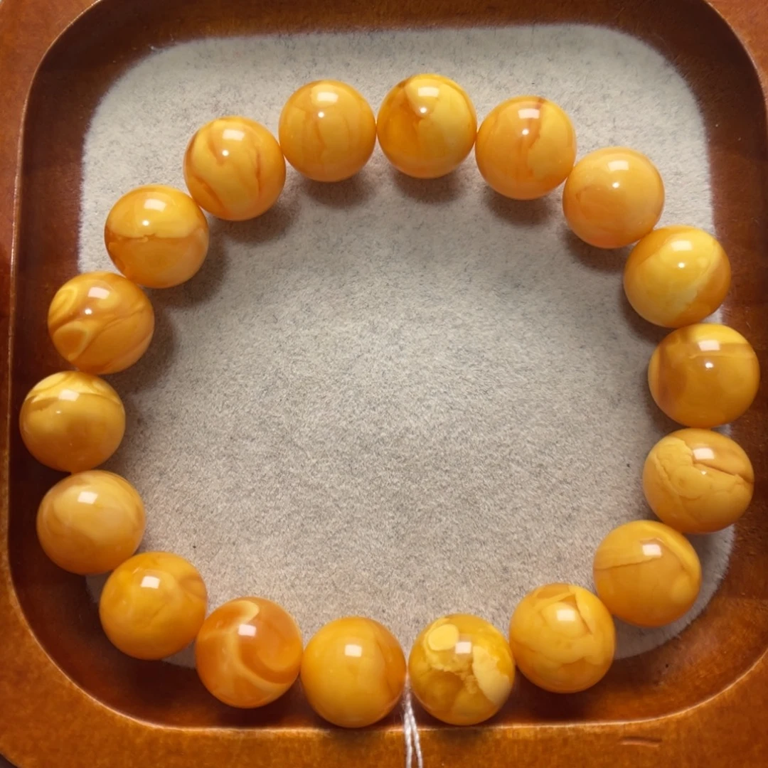 蜜蜡未镶嵌手串蜜蜡