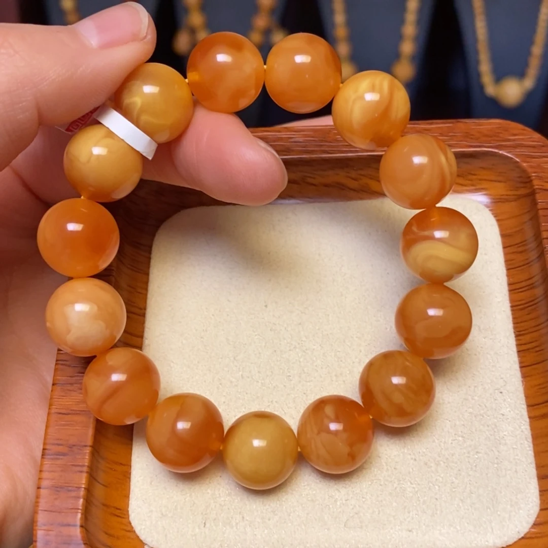 【闪购商品】蜜蜡手链未镶嵌手串