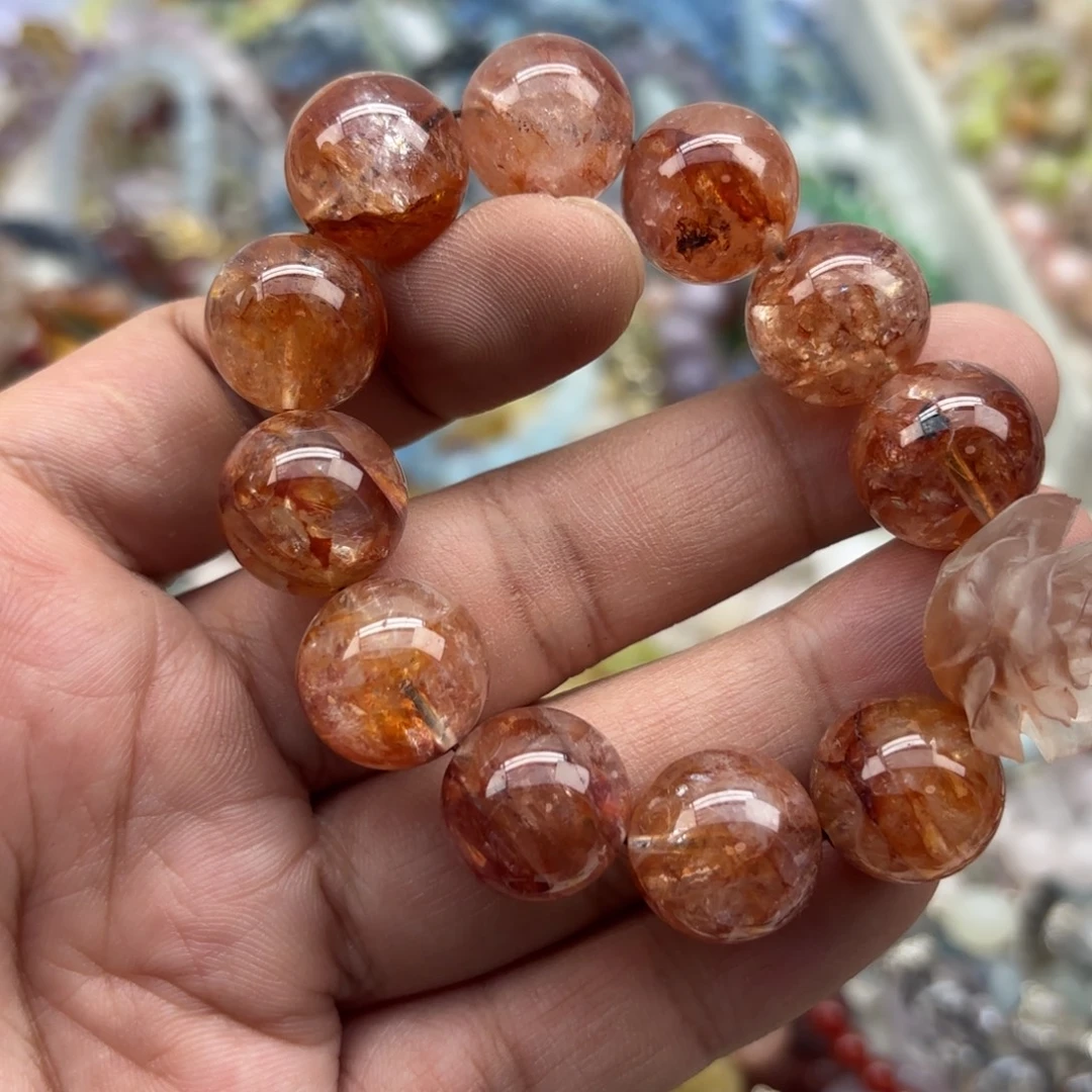 水晶手链银S925镶嵌