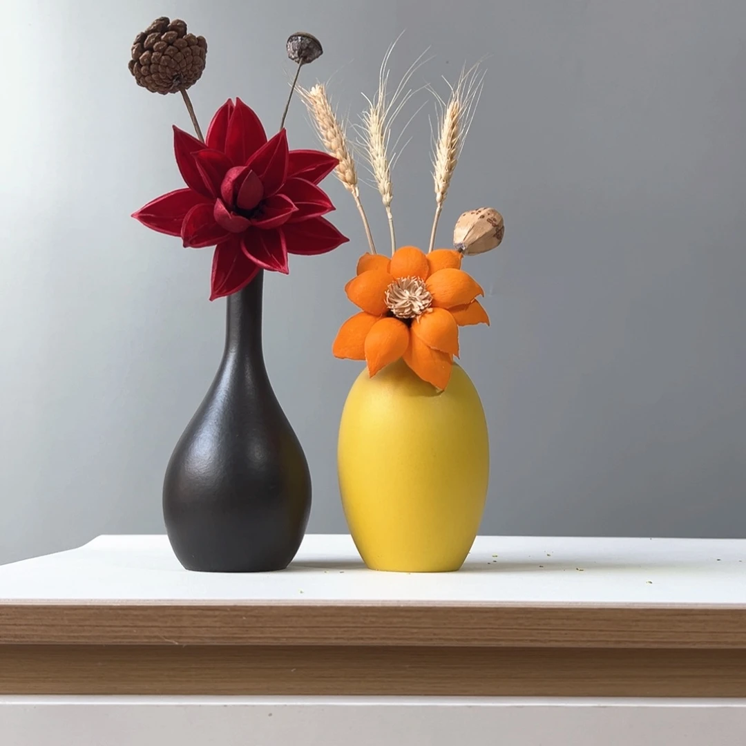 瓶花瓶带花高度20-30厘米左右