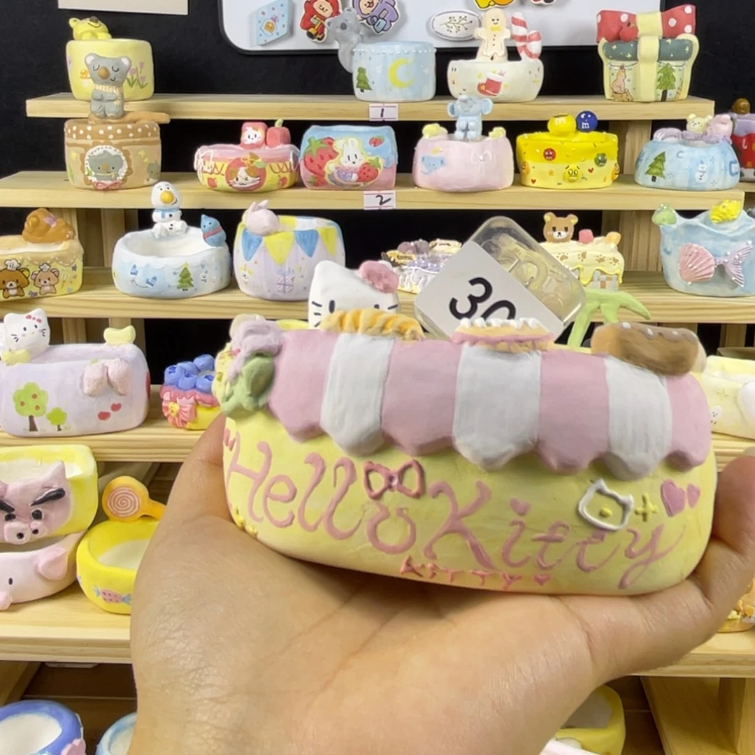 爱***兔30店铺猫咪快餐盆成品