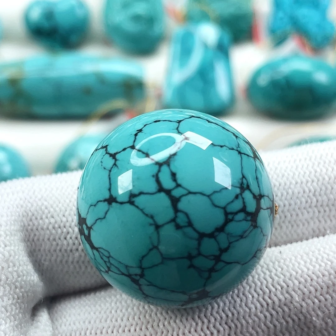 绿松石未镶嵌车挂尺寸26