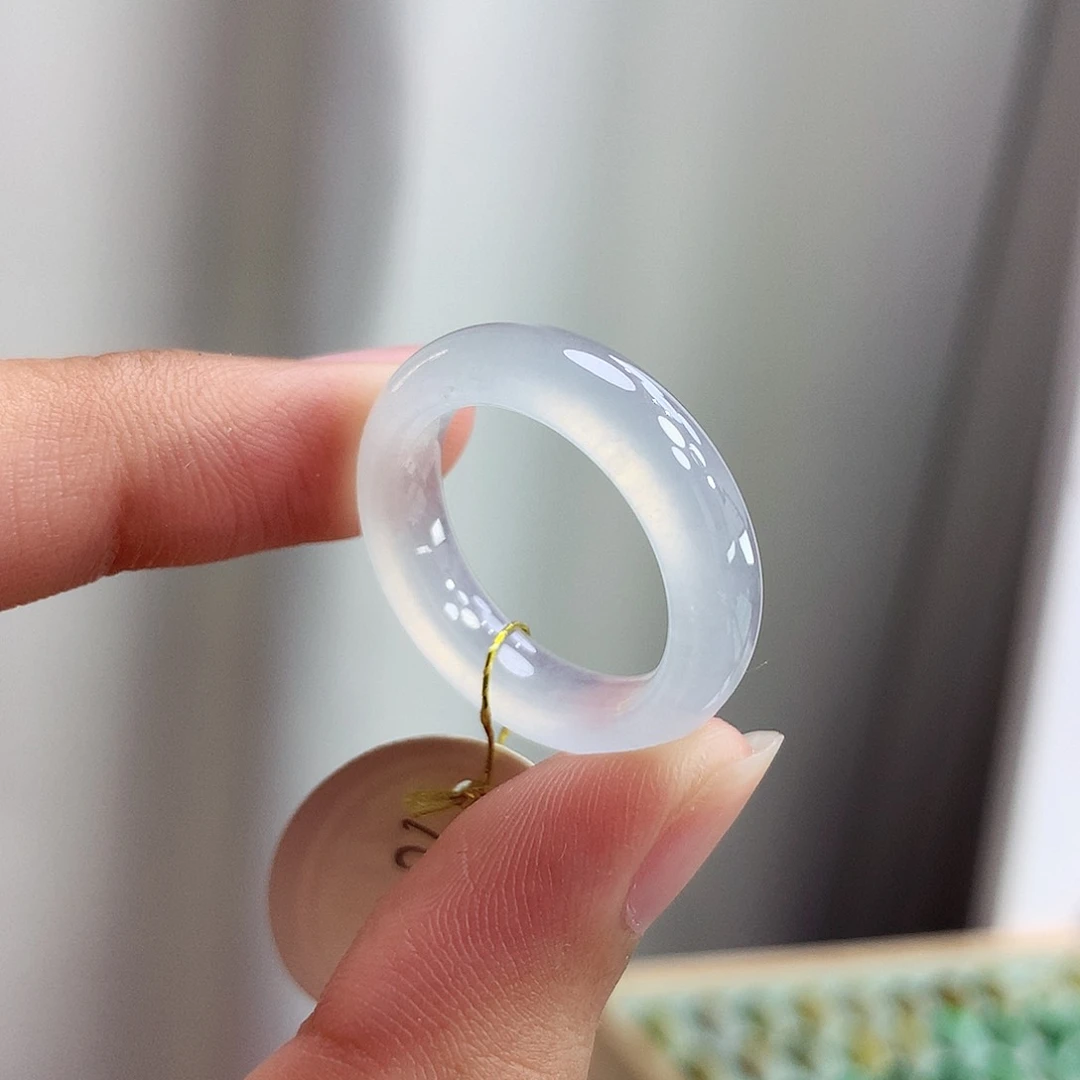 未镶嵌戒指翡翠1617圈