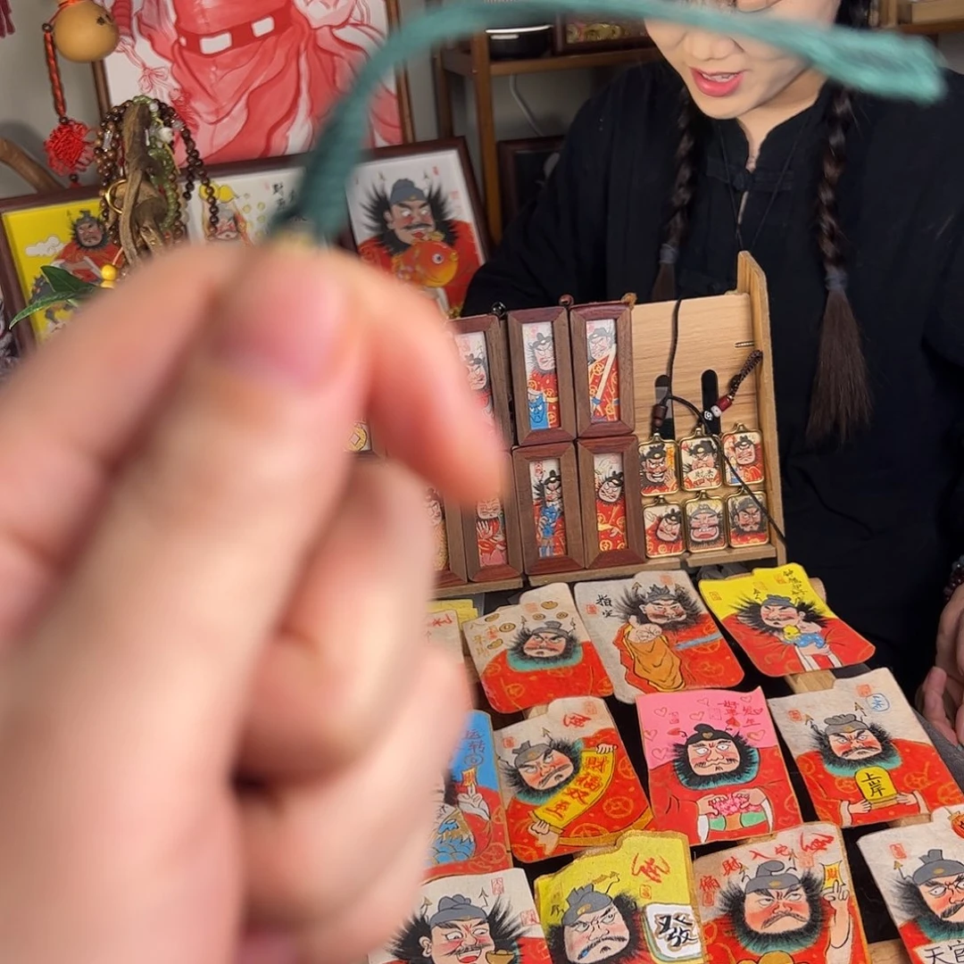 纯手绘手工制作挂件健康