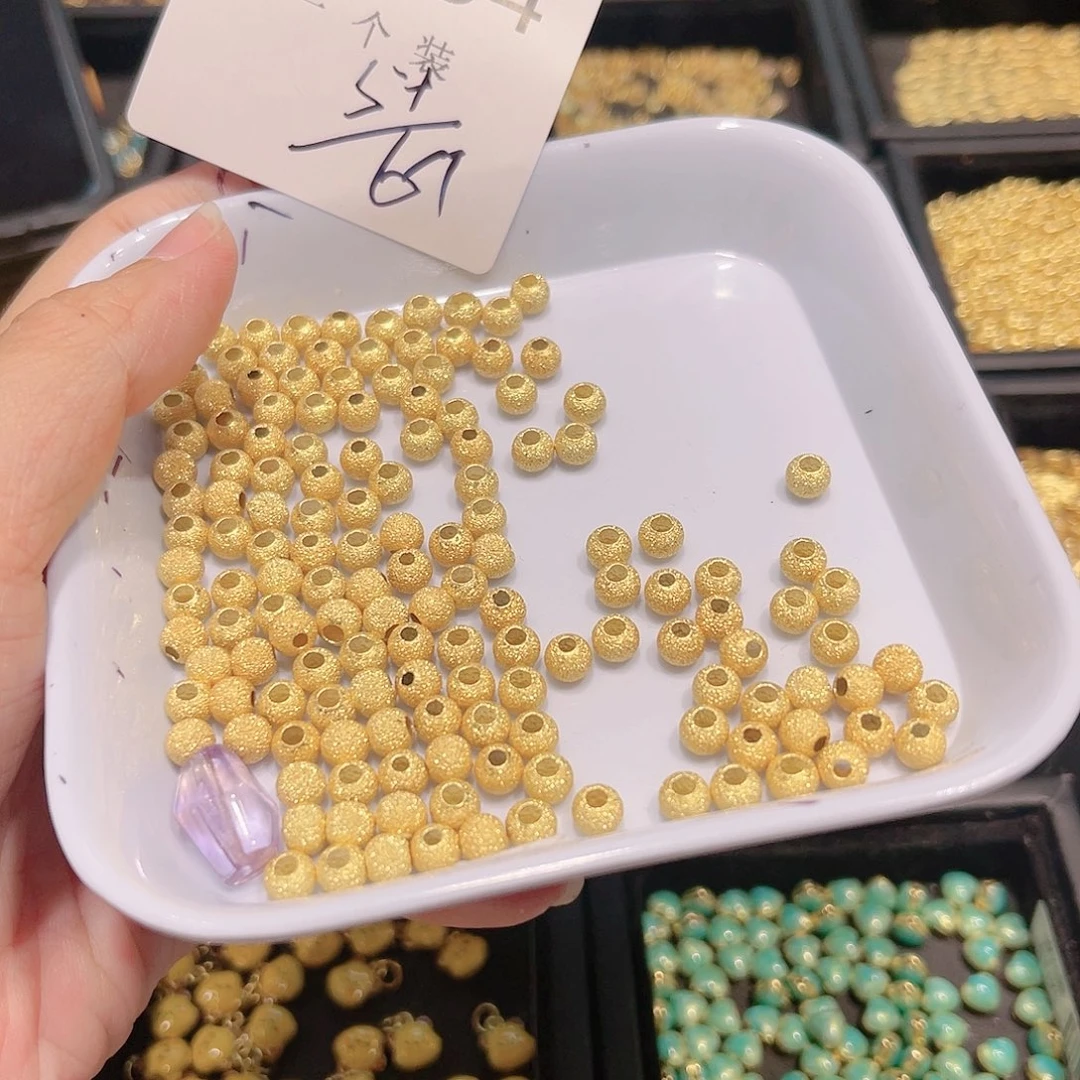 紫晶珠宝半成品银S925镀金镶嵌154