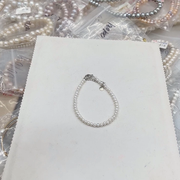 淡水珍珠未镶嵌颈饰001131