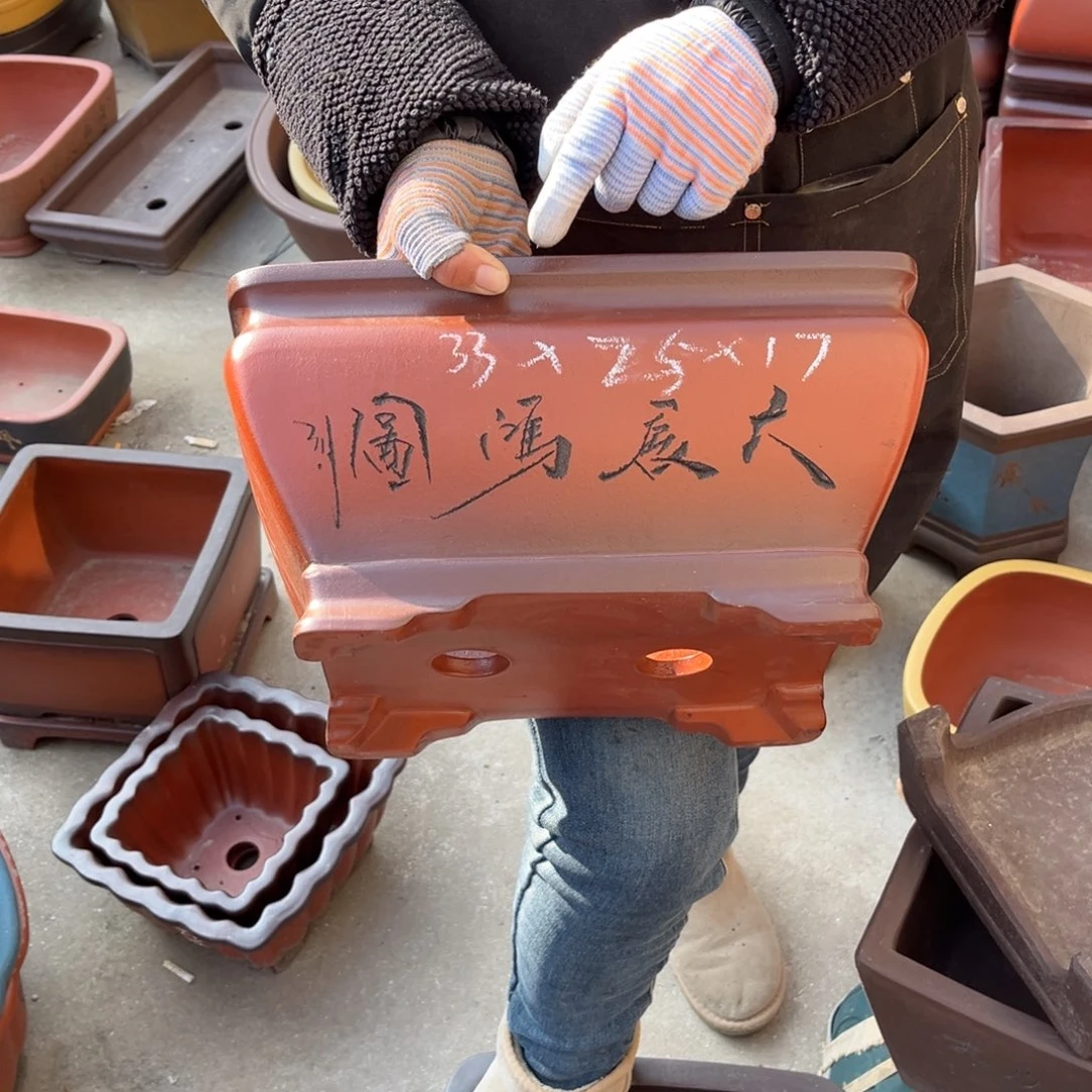 紫砂花盆盆景艺术