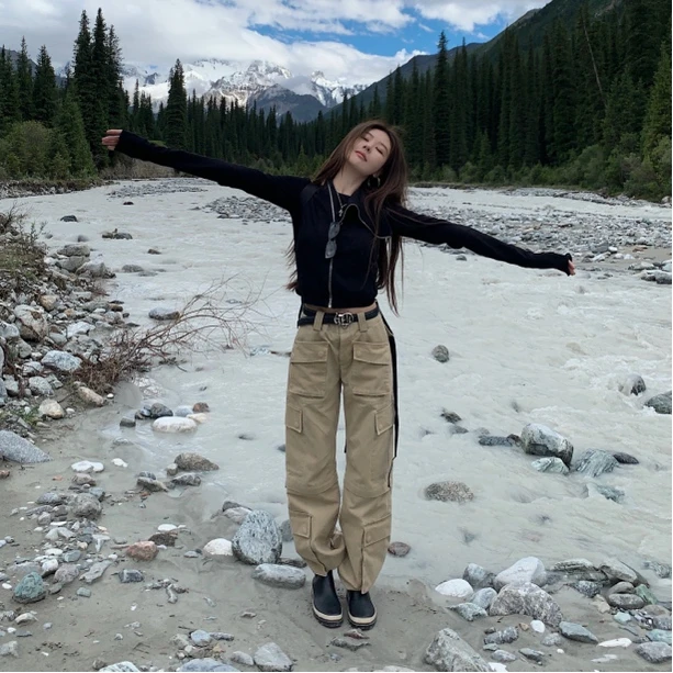 310-NO退NO换【挚爱王炸裤！】重磅多口袋可拆卸卡其工装裤