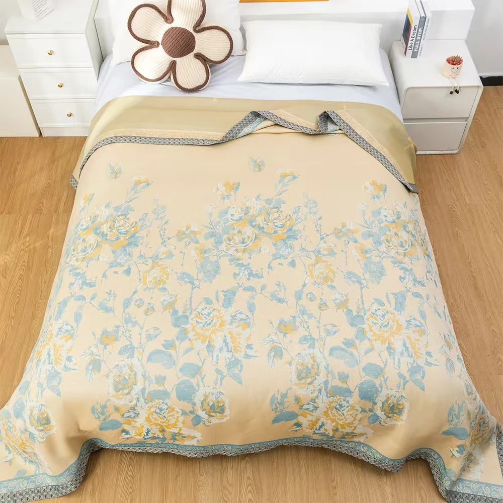 【芳华】2.3*2.5cm高端A类柔软亲肤透气舒适可机洗四季可用床盖