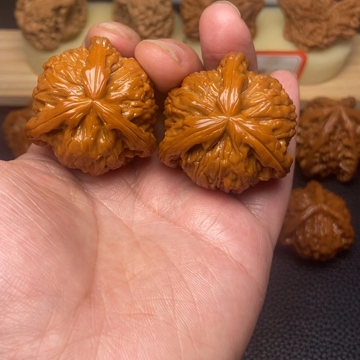 文玩核桃吊坠茶**生工艺三棱