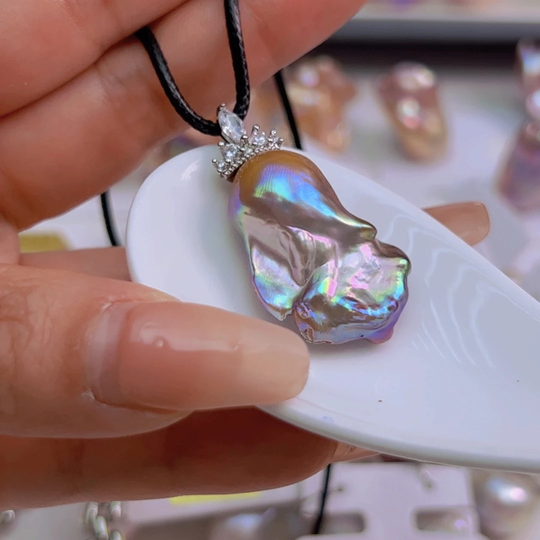 淡水珍珠吊坠(赠链)未镶嵌