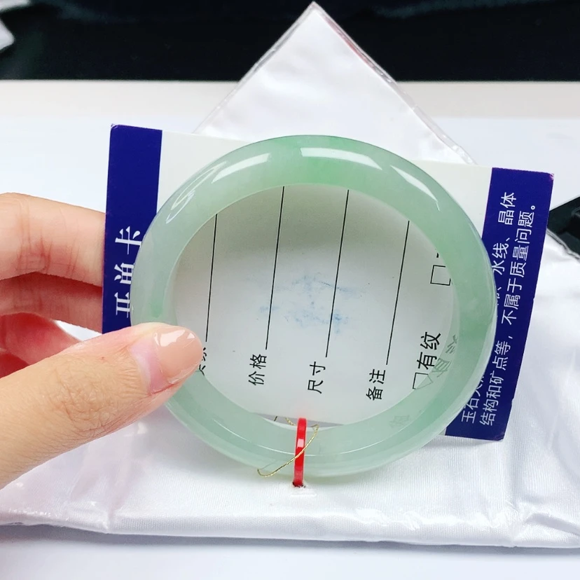 【闪购商品】翡翠手镯未镶嵌57.4圈