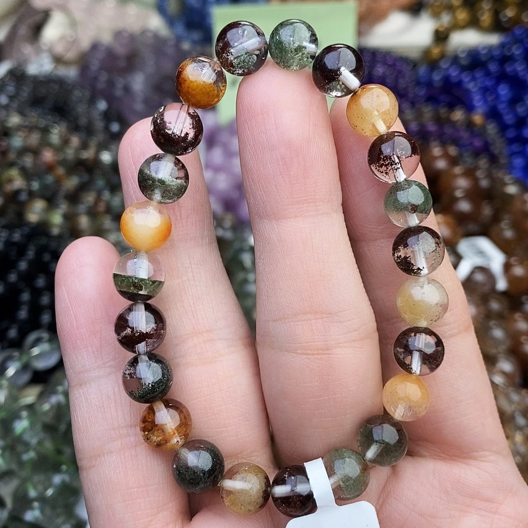 未镶嵌手链水晶付*竹卡8