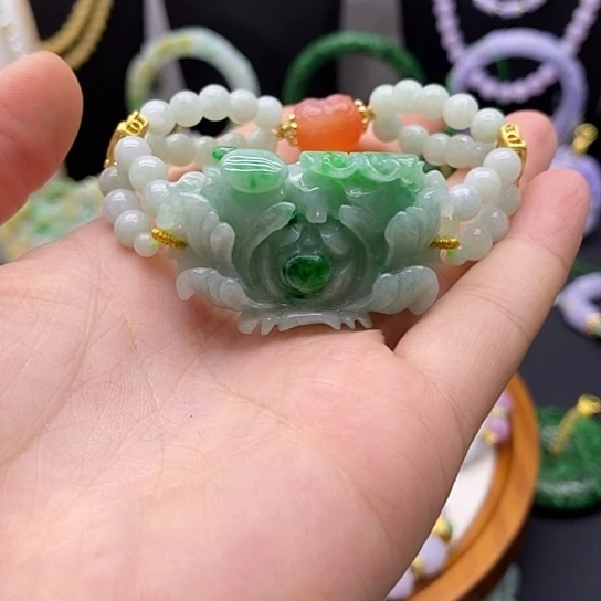 翡翠未镶嵌手链翡翠手链