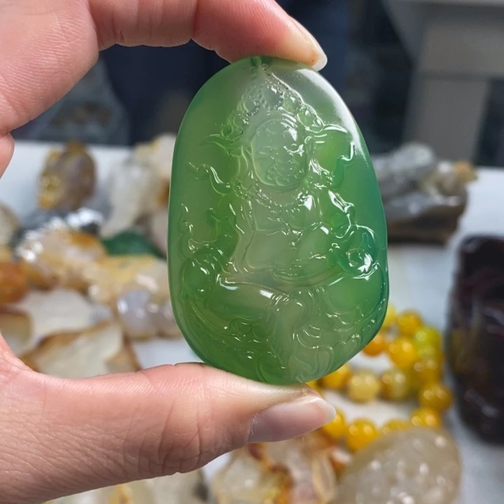 玛瑙/玉髓吊坠(不含链)未镶嵌