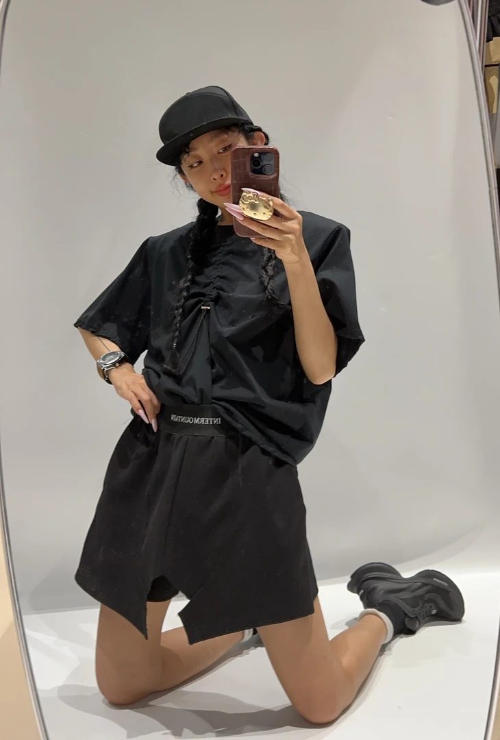 VIVISPLENDID19759#（定制款NO退NO换）重工结构式短裤裙