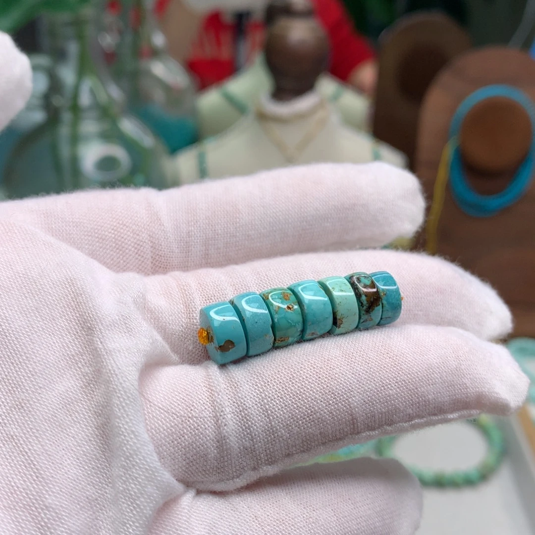 绿松石未镶嵌配饰